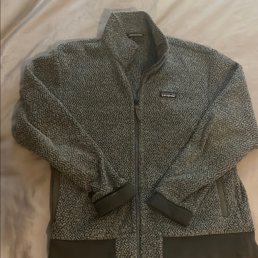 Patagonia Woolyester Fleece Full Zip Jacket - Medium